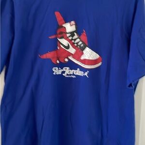 Jordan Blue Standard Fit Tee